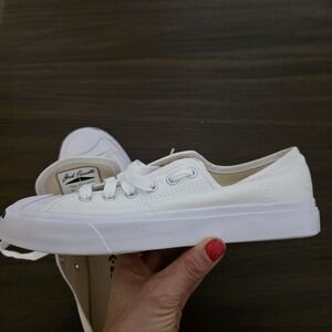 Jack Purcell White Canvas Sneakers